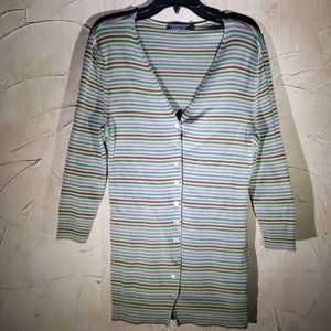 Peruvian Collection Green Sweater Large Super Soft